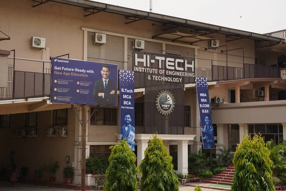Hi-Tech Institute of Engineering & Technology campus exterior, Ghaziabad